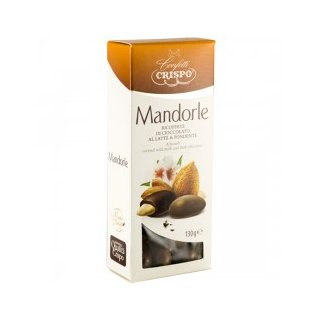 CRISPO - Mandorle al Latte & Fondente (130g)