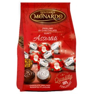 Monardo Schokopralinen versch. Sorten mit Weihnachtsmotiv (110g)