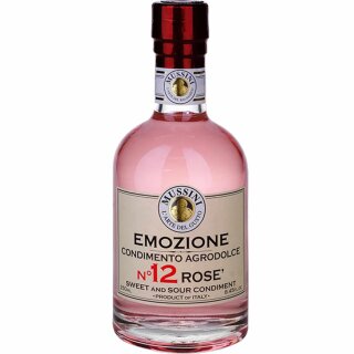 Mussini Emozione Rose N.12 Condimento denso (250ml Flasche)