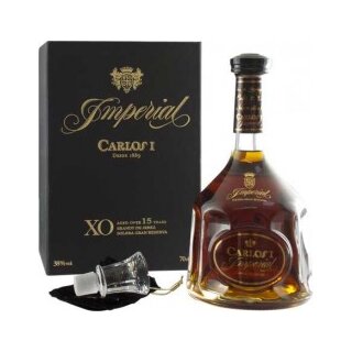 CARLOS I IMPERIAL - Brandy - Solera Gran Reserva 40% Vol. (0,7l)