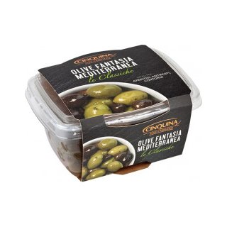 Cinquina Oliven Fantasia Mediteranea (250g)