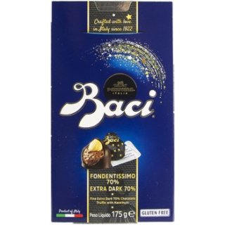 Perugina Baci Edel Pralinen- Extra Dark 70% Bijou (14stk)