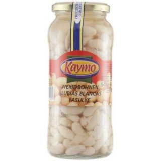 Weiße Bohnen gekocht KAYMO (580g)