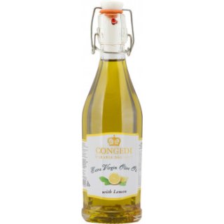 Congedi Extra Natives Olivenöl mit Zitronengeschmack (250ml)
