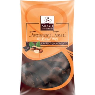 Stocco-Torroncini eneri agli arachidi (250g)