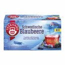 Teekanne Schwedische Blaubeere 20 Teebeutel 6er Pack...