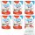 Ferrero Kinder Schoko Bons 6er Pack (6x300g Beutel) + usy Block