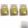 Terre Di Puglia Taralli Gebäck mit Fenchelsamen 3er Pack (3x500g Beutel) + usy Block