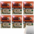 Uncle Bens Original Langkornreis 20 Minuten 4x125g Kochbeutel 6er Pack (6x500g Packung) + usy Block