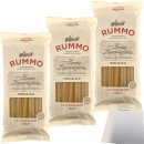 Rummo Lenta Lavorazione Tripoline No. 081 3er Pack (3x500g Packung gewellte Bandnudeln) + usy Block