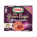 Star Il Mio Gran Ragu Extra Gusto 3er Pack (6x180g Packung Bolognese-Sauce) + usy Block