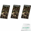 Schogetten Gold Haselnuss Kakao Zartbitter 3er Pack...