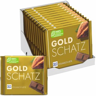 Ritter Sport Vollmilch Goldschatz VPE (11x250g Packung)