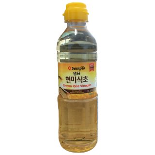 Sempio Braune Reis Essig (500ml Flasche)
