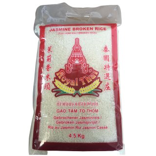 ROYAL THAI RICE Gebrochener Jasmin Reis (4,5kg)