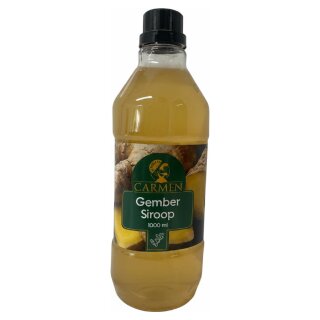 CARMEN Ingwer Sirup (1L Flasche)