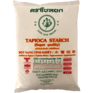 Jade Leaf Brand Tapioka Stärke (454g Beutel) MHD 16.07.2023 Restposten