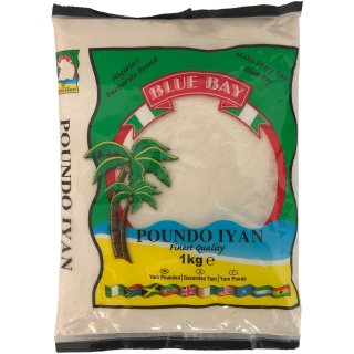 Blue Bay Gestampftes Yam (1kg Beutel)