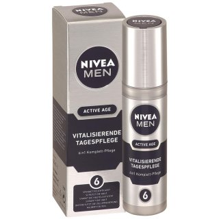 Nivea Men Active Age 6in1 Vitalisierende Tagespflege (50 ml Flasche)