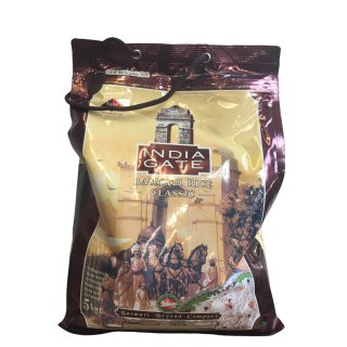 India Gate Basmati Reis Classic (5kg Beutel)