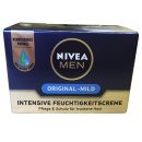 Nivea Men Original-Mild Intensive Feuchtigkeitscreme für trockene Haut (50ml)