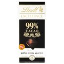 Lindt Excellence Schokolade 99% Cacao (1x50g Tafel)