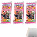 Dolfin Polaretti Fruit Con Tanto Succo Di Frutta Pink 3er Pack (30x40ml Wassereis mit Fruchtsaft) + usy Block