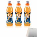 Gatorade Arancia 3er Pack (3x500ml Flasche Sport Drink Orange) + usy Block