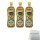 Olitalia Rice Bran Oil 3er Pack (3x 1L Flasche Reisöl) + usy Block