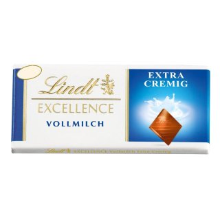 Lindt Excellence Schokolade Vollmilch Extra Cremig (35g Tafel)