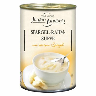Jürgen Langbein Spargel Rahm Supper (400ml Dose)