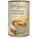 Jürgen Langbein Pfifferling-Rahm-Suppe mit Sahne verfeinert 1er Pack (1x400ml Dose)