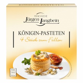 Jürgen Langbein Königin Pasteten (4 St, 100g Packung)