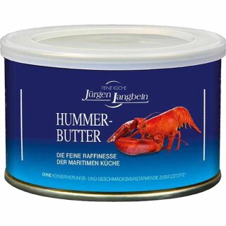 Jürgen Langbein Hummerbutter (380g Dose)