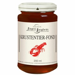 Jürgen Langbein KRUSTENTIER-FOND (200ml Glas)