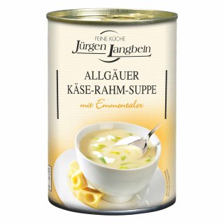 Jürgen Langbein Allgäuer Käse-Rahm-Suppe (400ml Dose)