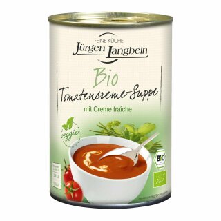 Jürgen Langbein Tomatencreme Suppe (400ml Dose)