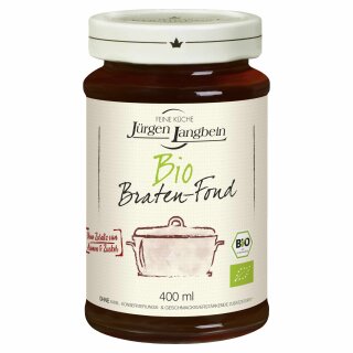 Jürgen Langbein Bio Braten-Fond (400ml Glas)