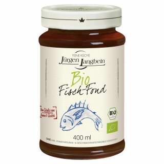 Jürgen Langbein Bio Fisch-Fond (400ml Glas)