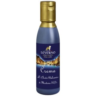 Leverno Crema All`Aceto Balsamico Di Modena (180g Flasche)