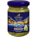 Leverno Pesto Alla Genovese aus frischem Basilikum und Pecorino (130g Glas)
