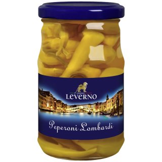Leverno Peperoni Lombardi mild (140g Glas)