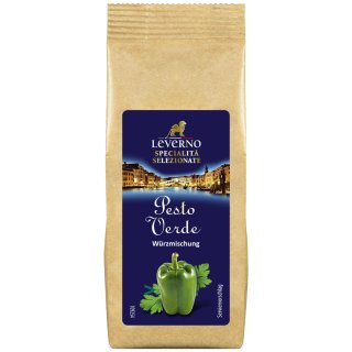 Leverno Pesto Verde Würzmischung für Pasta Gerichte (50g Packung)