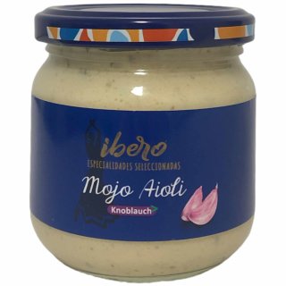 Ibero Mojo Aioli Knoblauch Sauce (185ml Glas)