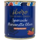 Ibero Spanische Manzanilla-Oliven mit Paprikacreme 1er Pack (1x200g Dose)