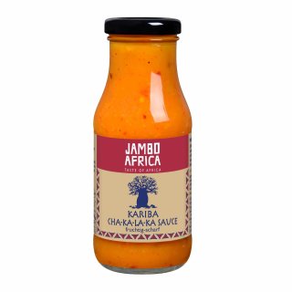 Jambo Africa Kariba Cha-Ka-La-Ka Sauce fruchtig scharf (240ml Glas)