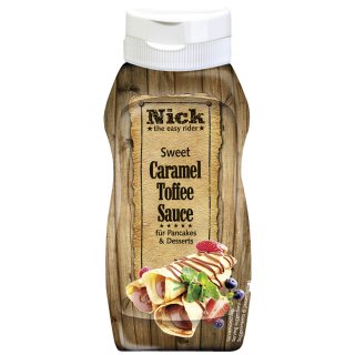 Nick Sweet Caramel Toffee Sauce (250g Flasche)