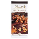 Lindt Les Grandes 34% Noisette Noir (1x150g Tafel)