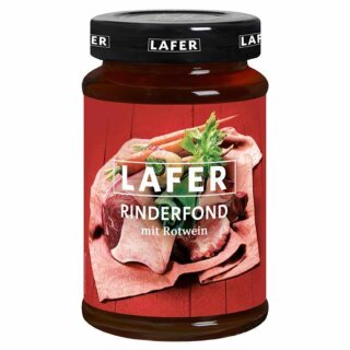 Lafer Rinderfond (400ml Glas)