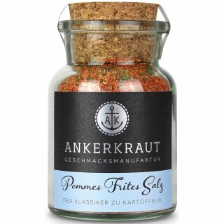 Ankerkraut Pommes Frites Salz (130g Glas)
